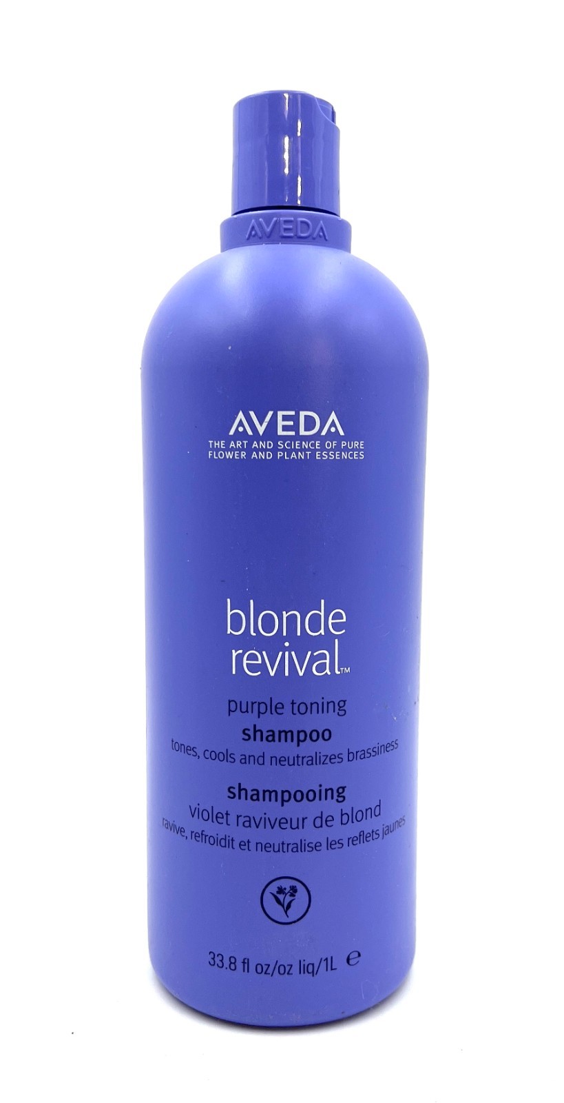 New! Aveda BLONDE REVIVAL Purple Toning Shampoo  Jumbo ~ 1000mL / 33.8 Oz