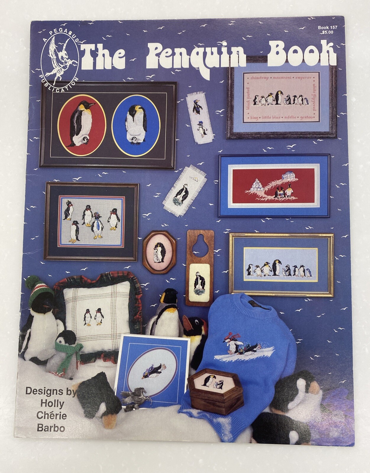 The Penguin Book Pegasus Publication Cross Stitch Pattern Book #157
