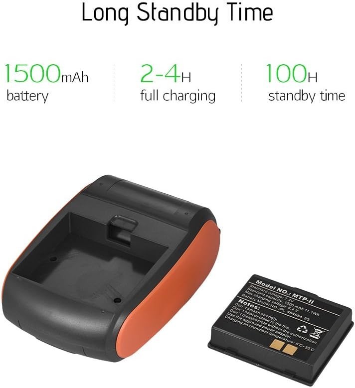 Sunydog Portable Thermal Printer Handheld 58mm Receipt Printer