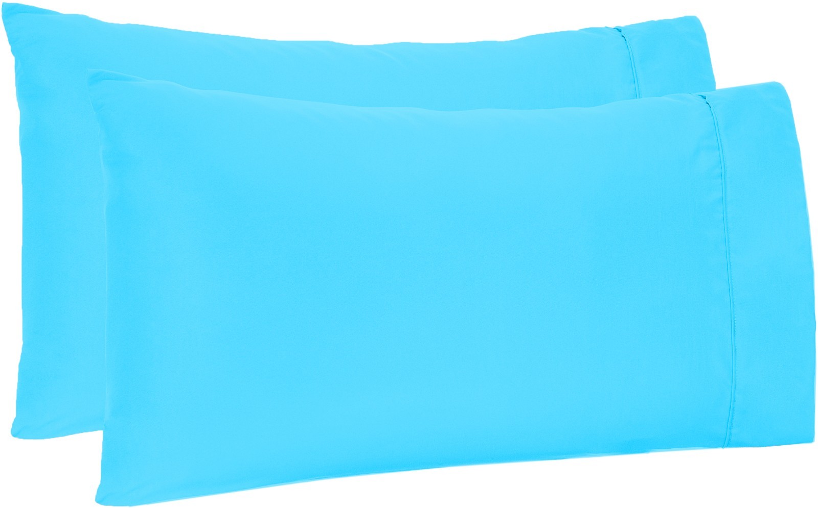 Organic Cotton Extra Deep Pocket Sheets 1200 Thread Count - Aqua Blue Solid