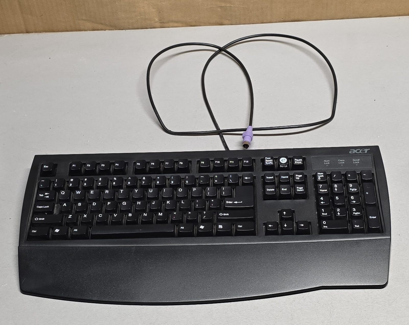 Acer KB-2971 Black PS/2 Keyboard Full Size Windows PC Computer Keyboard