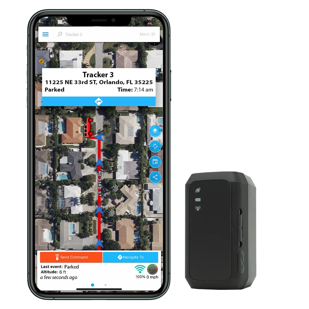 3.0 GPS Tracker - 1 Month Battery - 4G LTE - for Vehicles and Assets – Real-Time