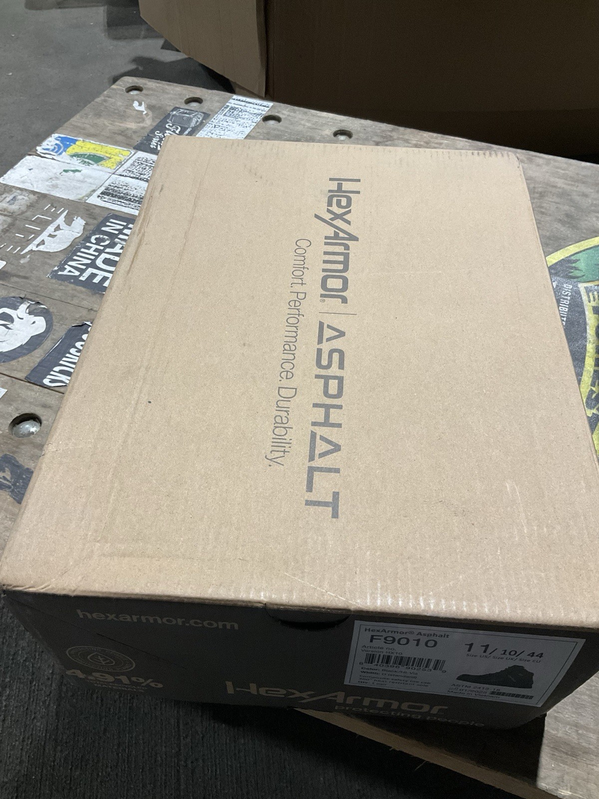 Hexarmor Asphalt Work Boots Size 11 Comfort Performance Durability