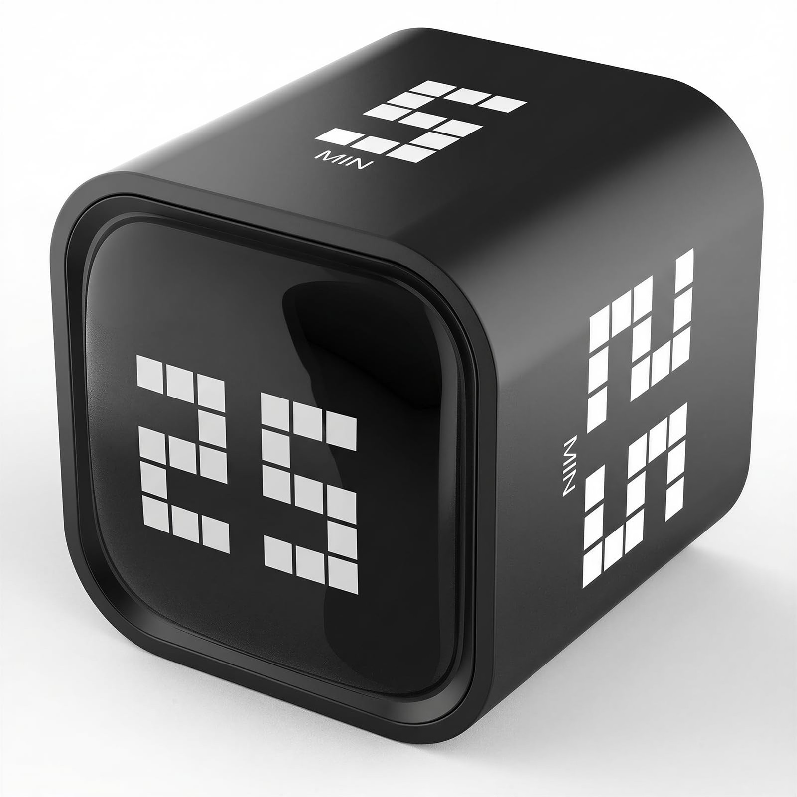 Rotating Focus Timer, 5/25/10/50Minute Pomodoro Timer, Desk Flip Countdown wi...