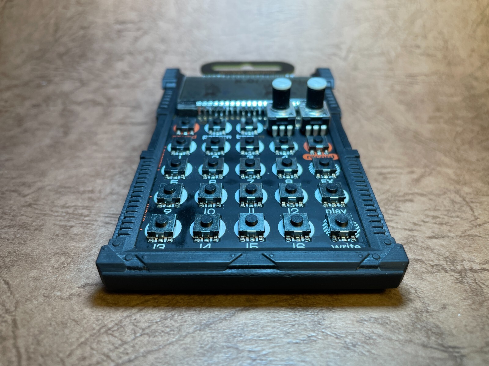 Pocket Operator Non-slip Slide Case-Sci-Fi | Back Cover | Teenage Engineering
