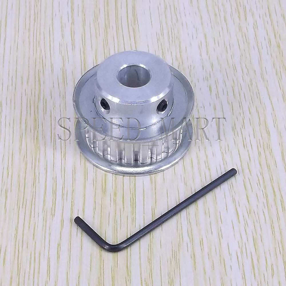 XL Type XL16T Aluminum Timing Belt Pulley 16 Teeth 6mm Bore for Stepper Motor