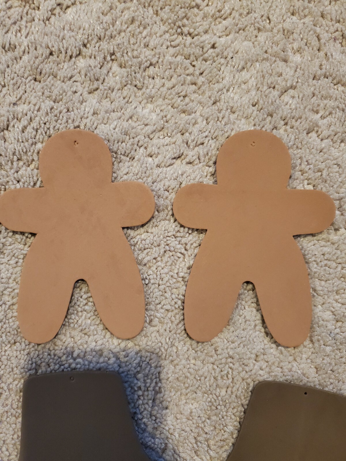 Gingerbread and house craft foam