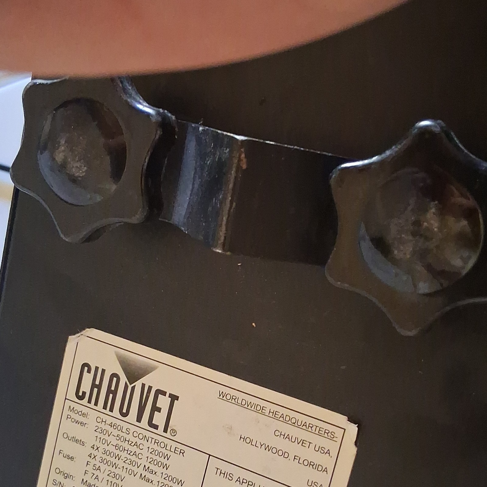 Chauvet CH-460LS 4-Channel Lighting Switch Controller Analog w/ Remote, Link