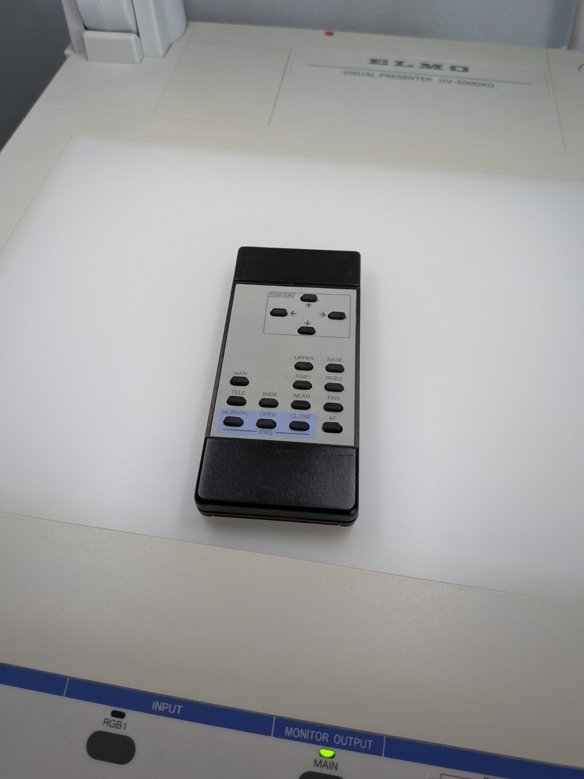 Elmo Visual Presenter HV-5000 XG Tested W/ Remote
