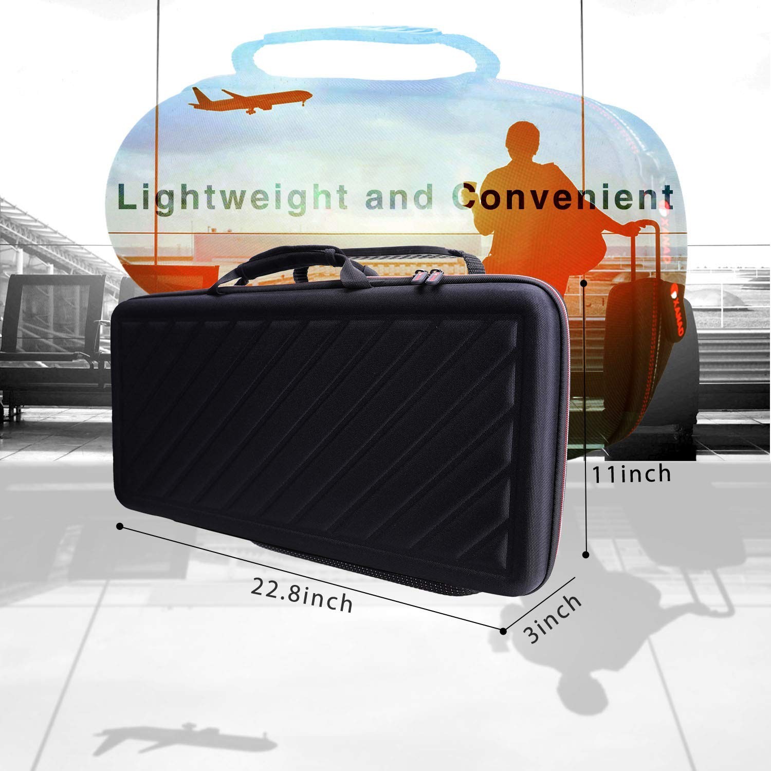 XANAD Case Fits for Numark Mixtrack Platinum FX or Mixtrack Pro 3 DJ Controll...