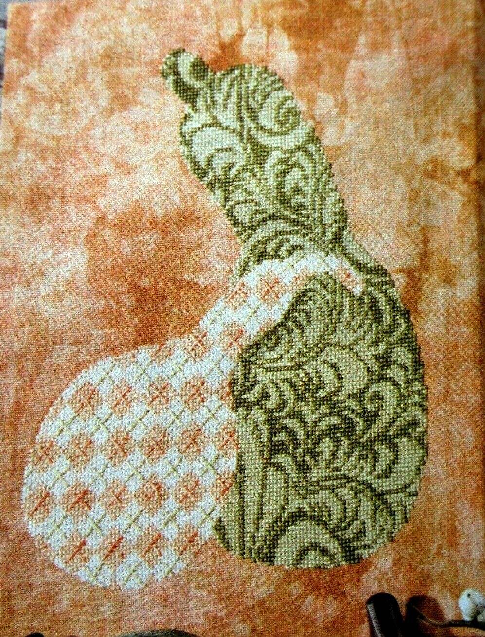Totally Nuts Squirrels Patterned Gourds Jumping Fish 3 CROSS STITCH PATTERNS