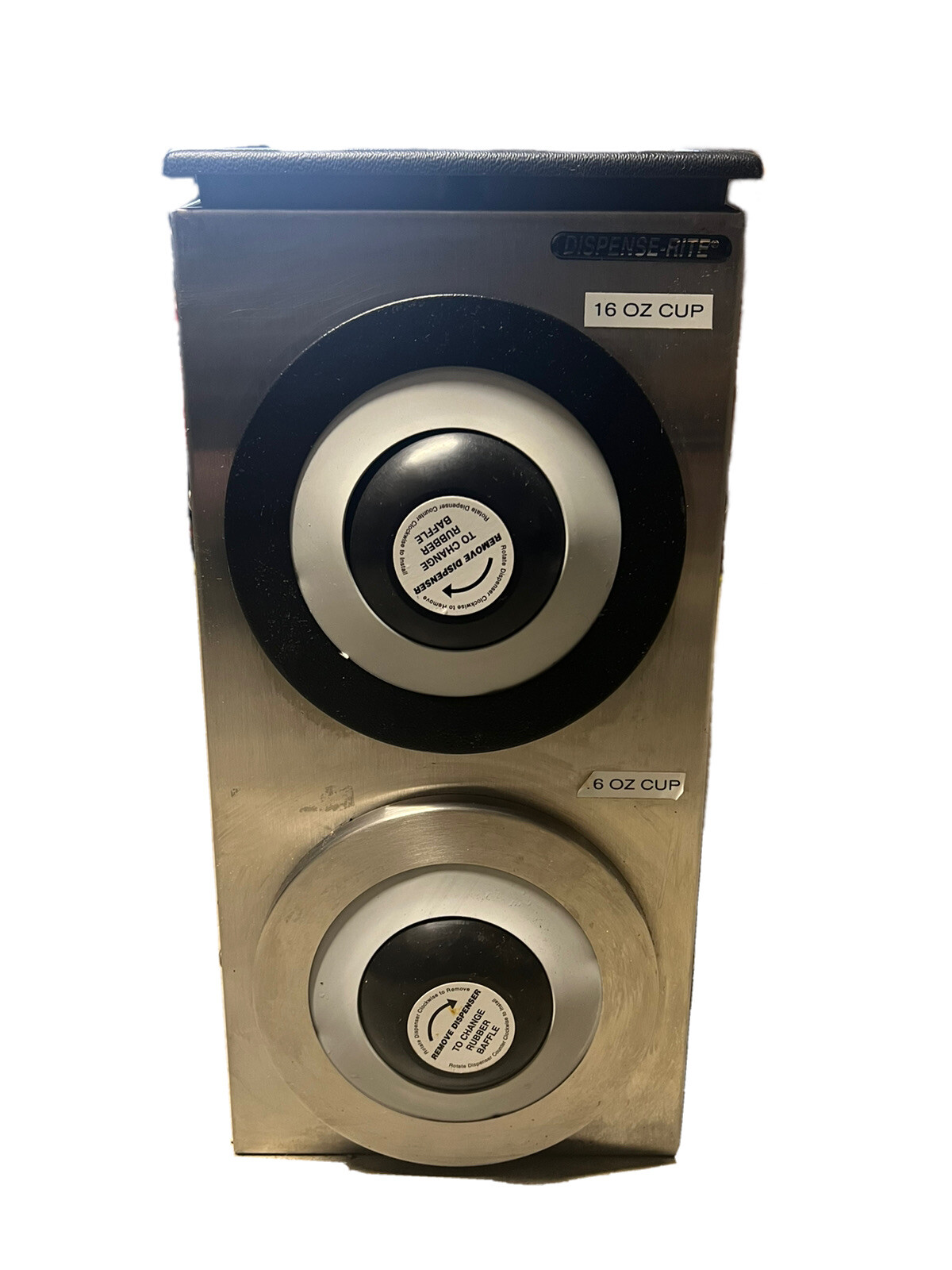 Dispense-Rite BFL-L-2SS Series Perfect-Fit Cup Dispenser extra gaskets WE SHIP!!