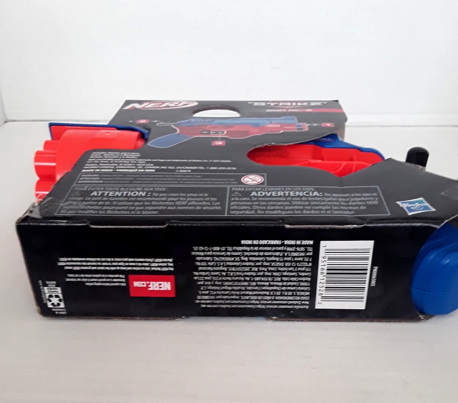 Nerf Gun Alpha Strike BOA RC-6 Hasbro Rotating Drum Darts