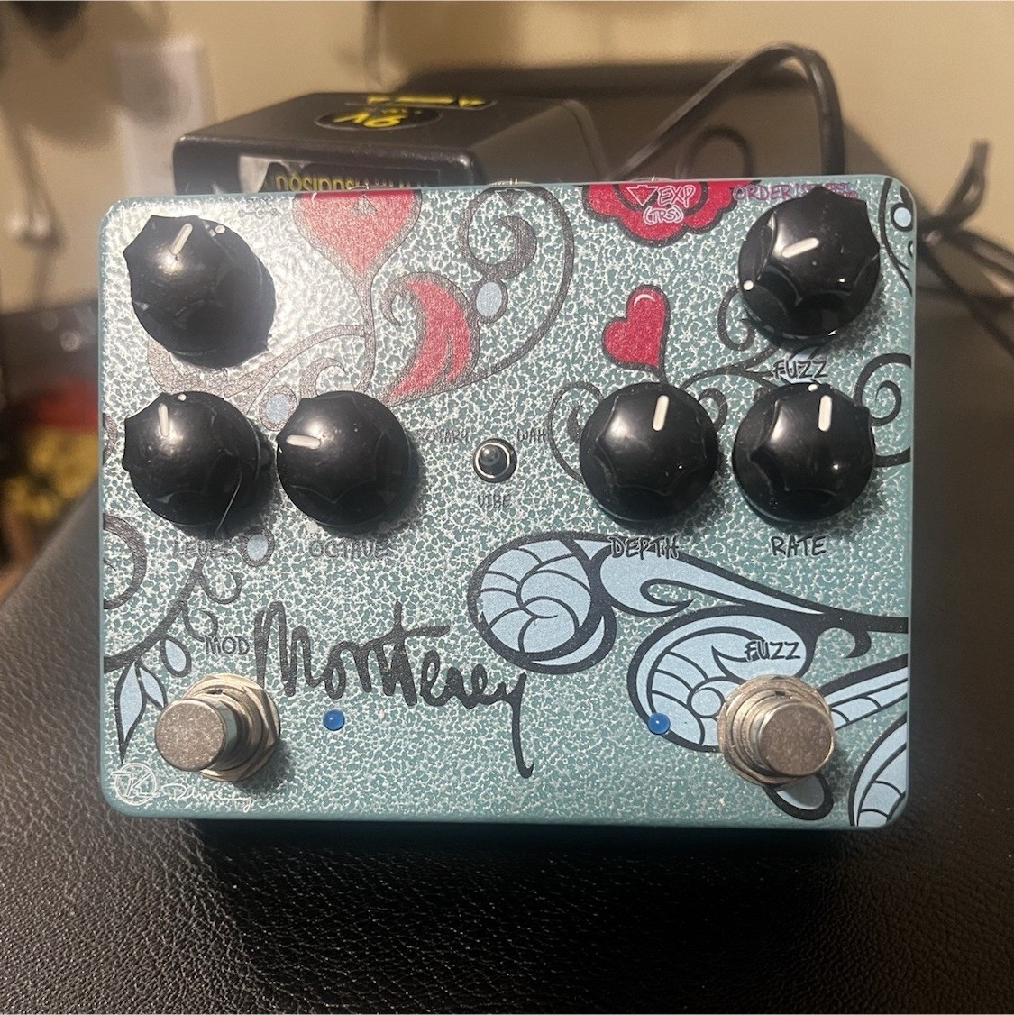 Keeley Monterey Digital Multi-Effects Pedal Vibrato Fuzz Octave for Electric