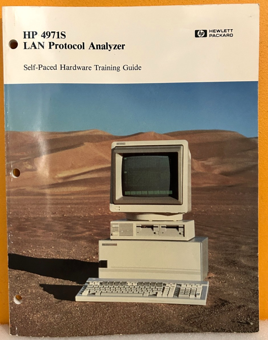 HP 04971+49A-90001 HP 4971S LAN Protocol Analyzer Hardware Training Guide Manual