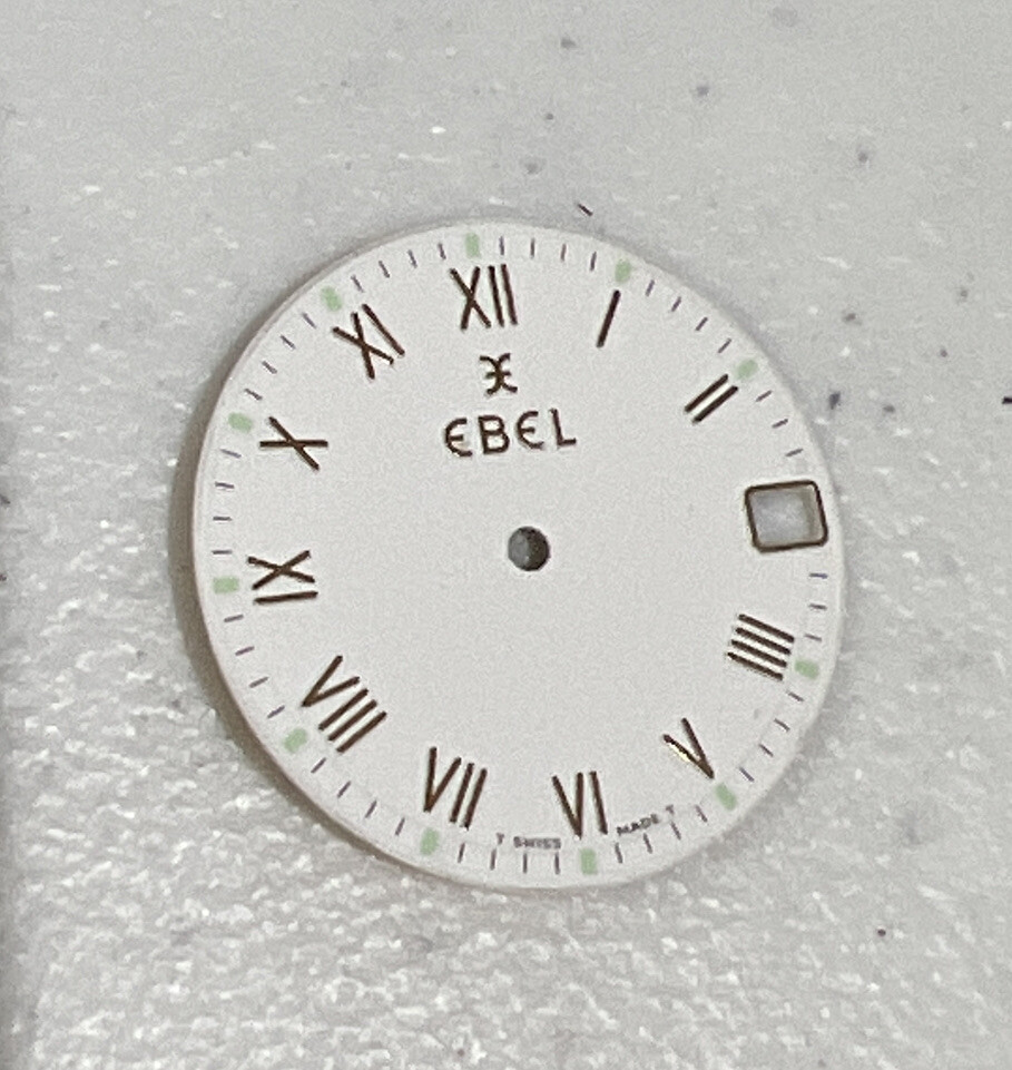 Ebel Dial 25.5mm White Authentic Original