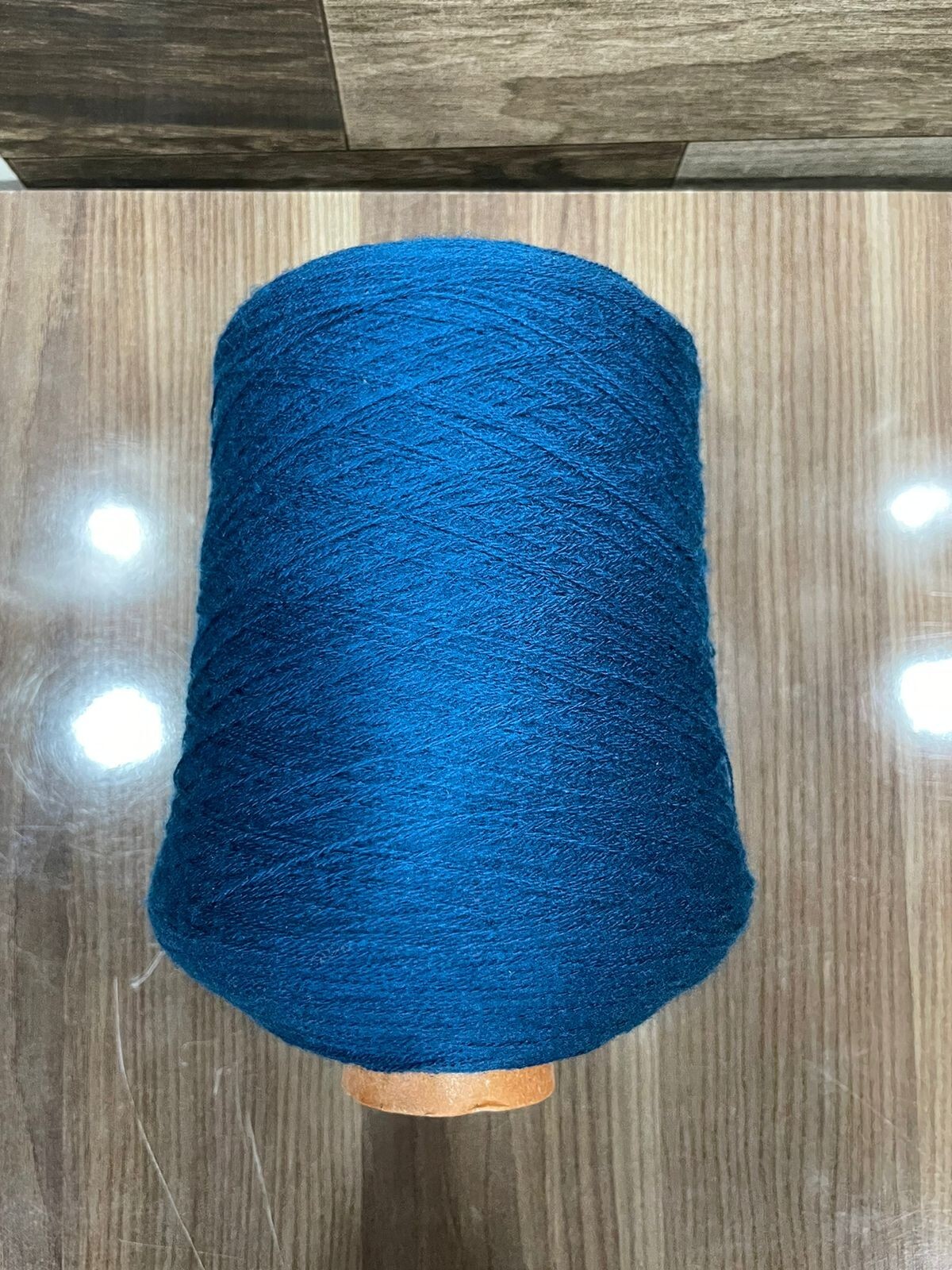 Falak Embroidery Thread type Wool (Medium Blue) Free Shipping