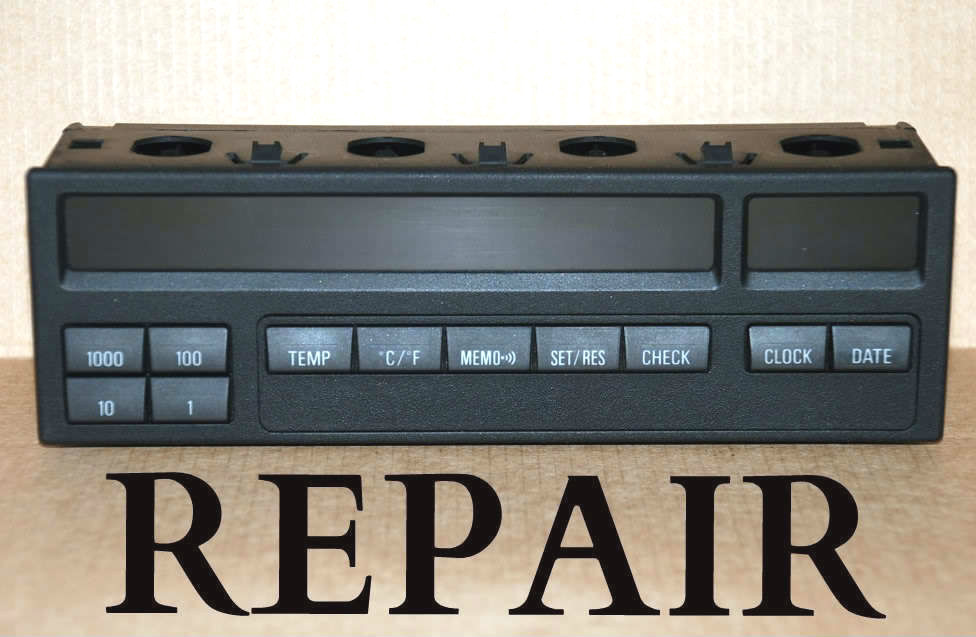 PIXEL REPAIR SERVICE for BMW E36 11 BUTTON ON BOARD COMPUTER OBC 318 325 328 M3