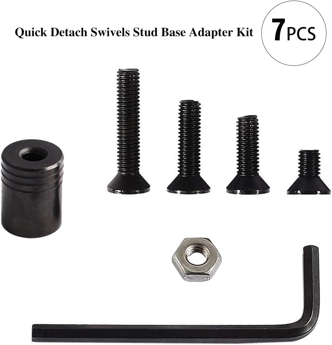 Quick Detach Swivels Stud Base Adapter Kit