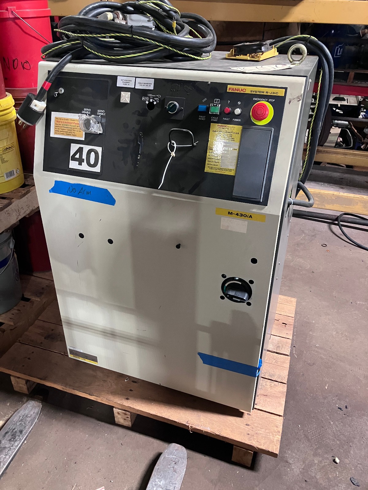 Fanuc M-430iA R-J3iC robot control/controller Parts Unit w/cables
