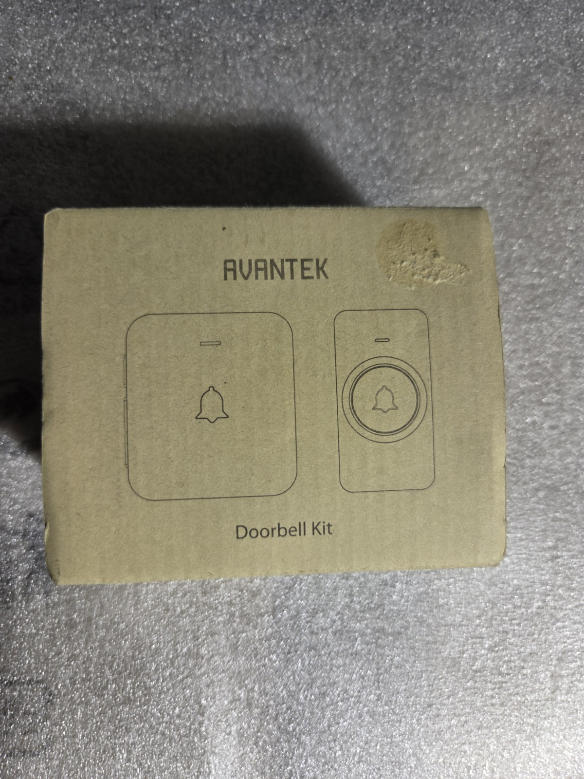 AVANTEK LD-CB-11-A Mini 3V Waterpoof 1000 Feet Wireless Door Chime Bell - Black