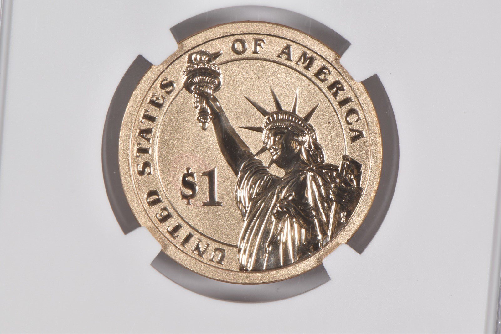 2015-P Dwight Eisenhower $1 Coin and Chronicles Reverse PF69 NGC