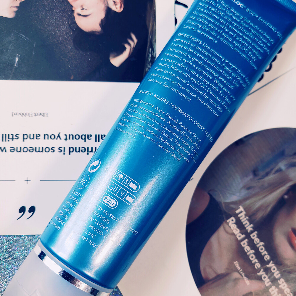2 of Nu Skin NuSkin ageLOC Body Shaping Gel + 1 gift towel #2