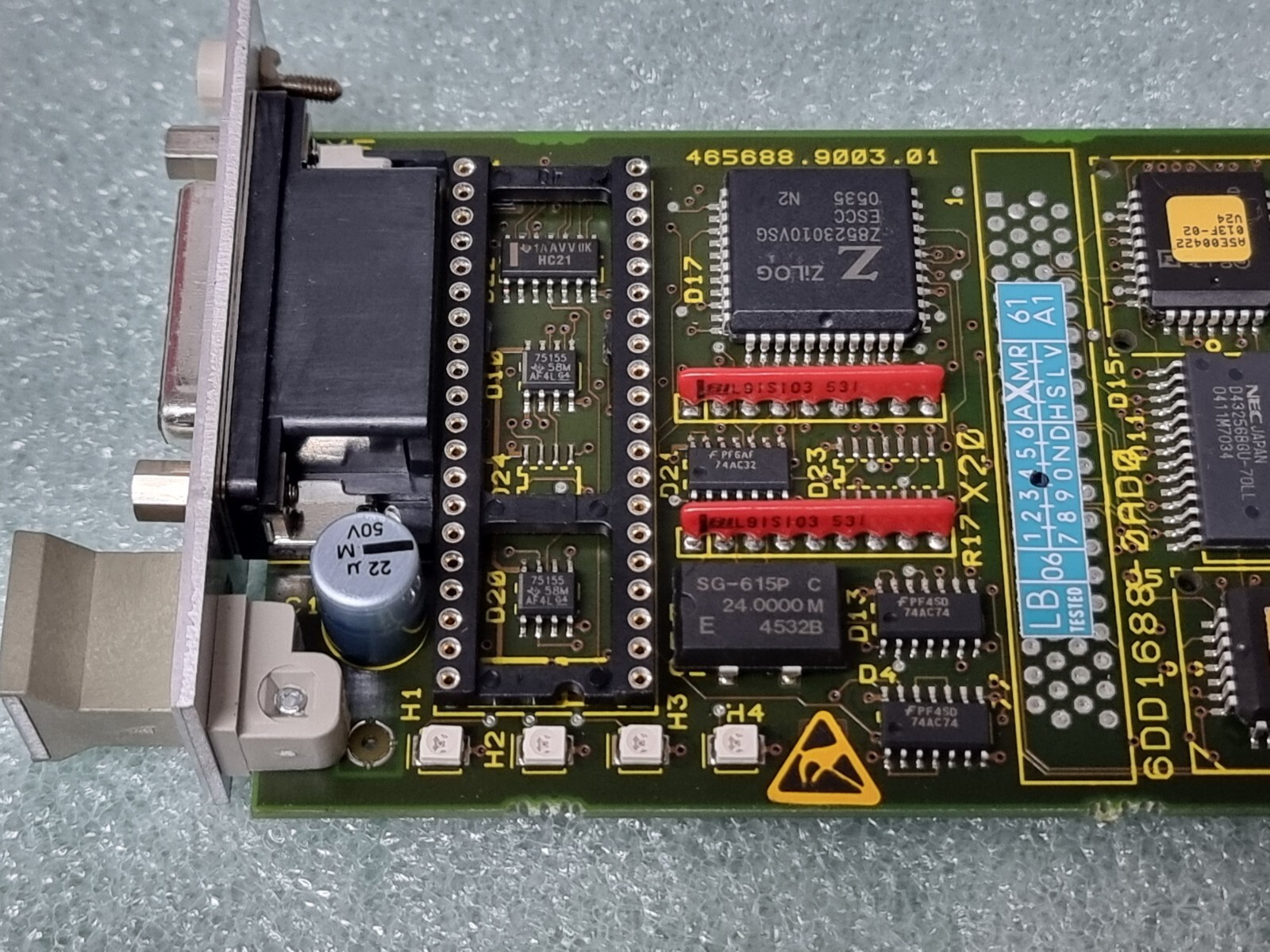 SIEMENS 6DD1688-0AD0 A5E00422013 COMMUNICATION SUBMODULE