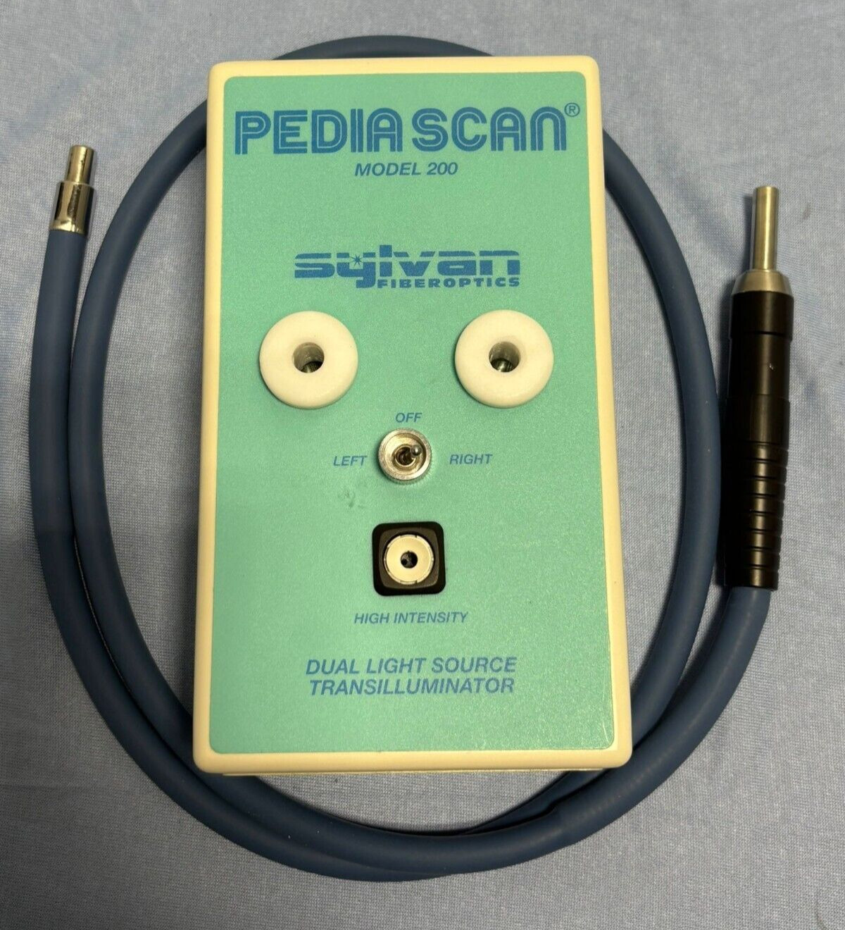 Sylvan Fiberoptics Pediascan 200 Dual Light Source Transilluminator