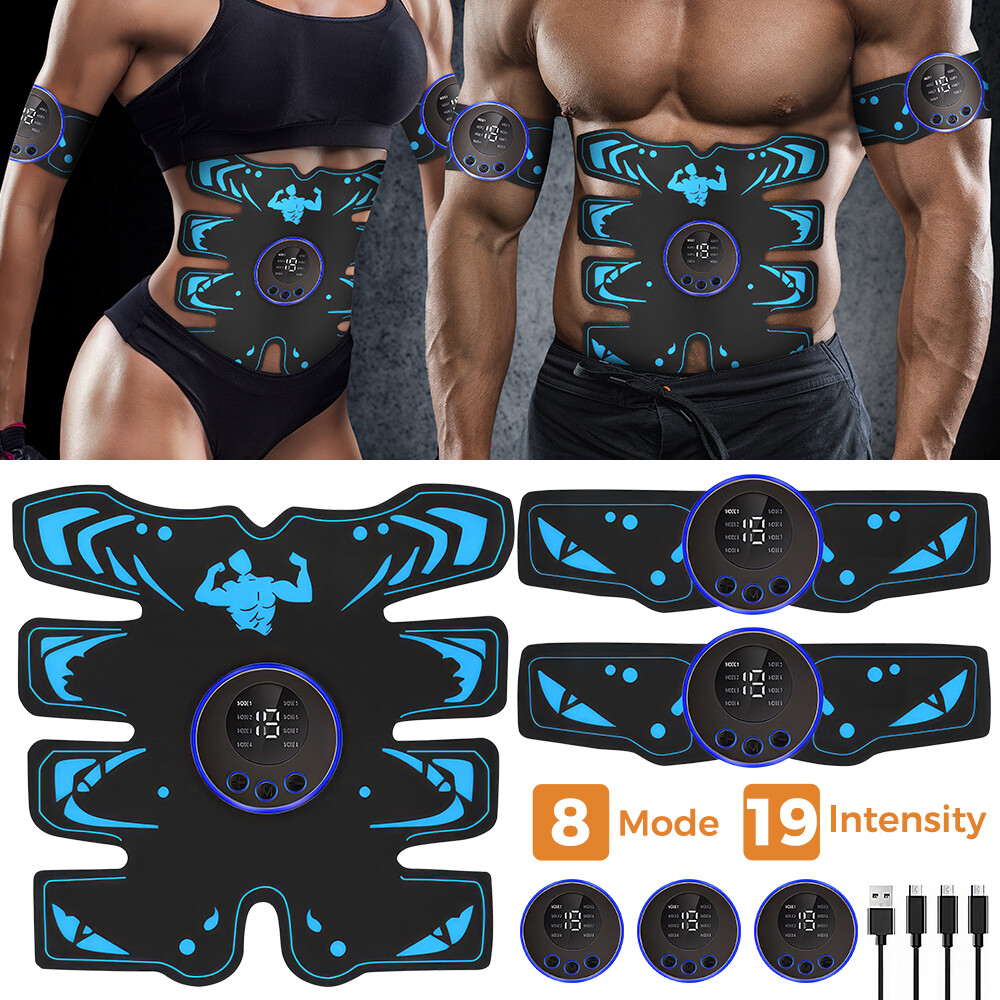 ABS Stimulator Fitness Equipment Training Abdomen Arm Leg Belly Toning Exercise