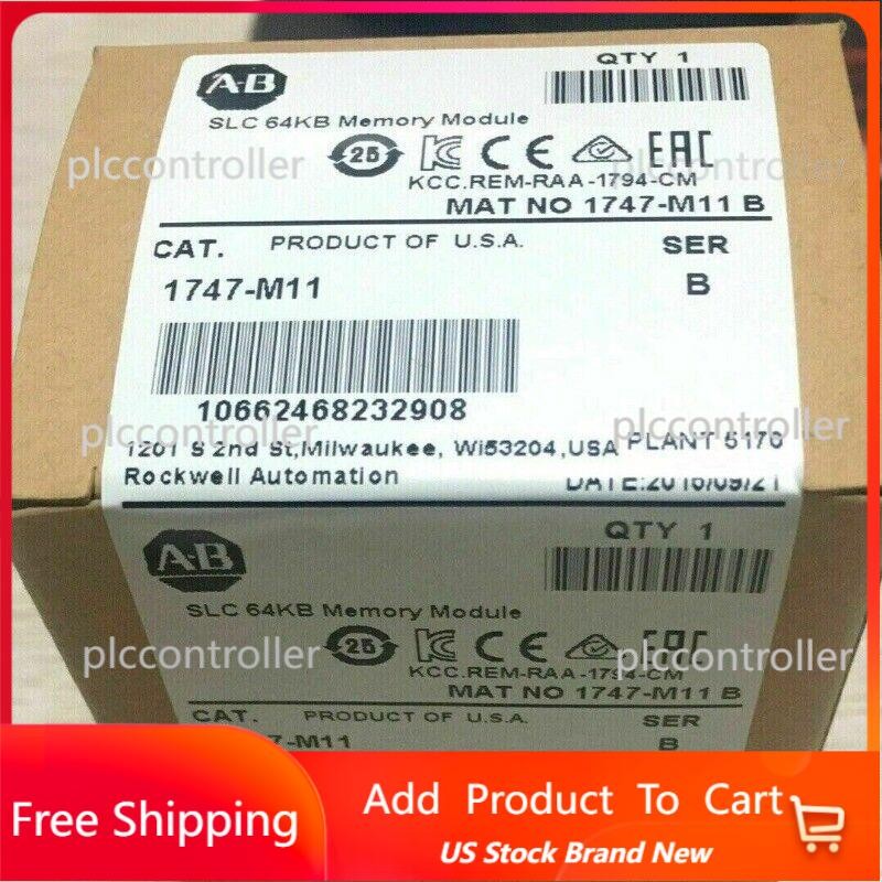 New Factory Sealed 1747-M11 SLC 500 Eeprom Memory Module 1747M11 Fast Shipping