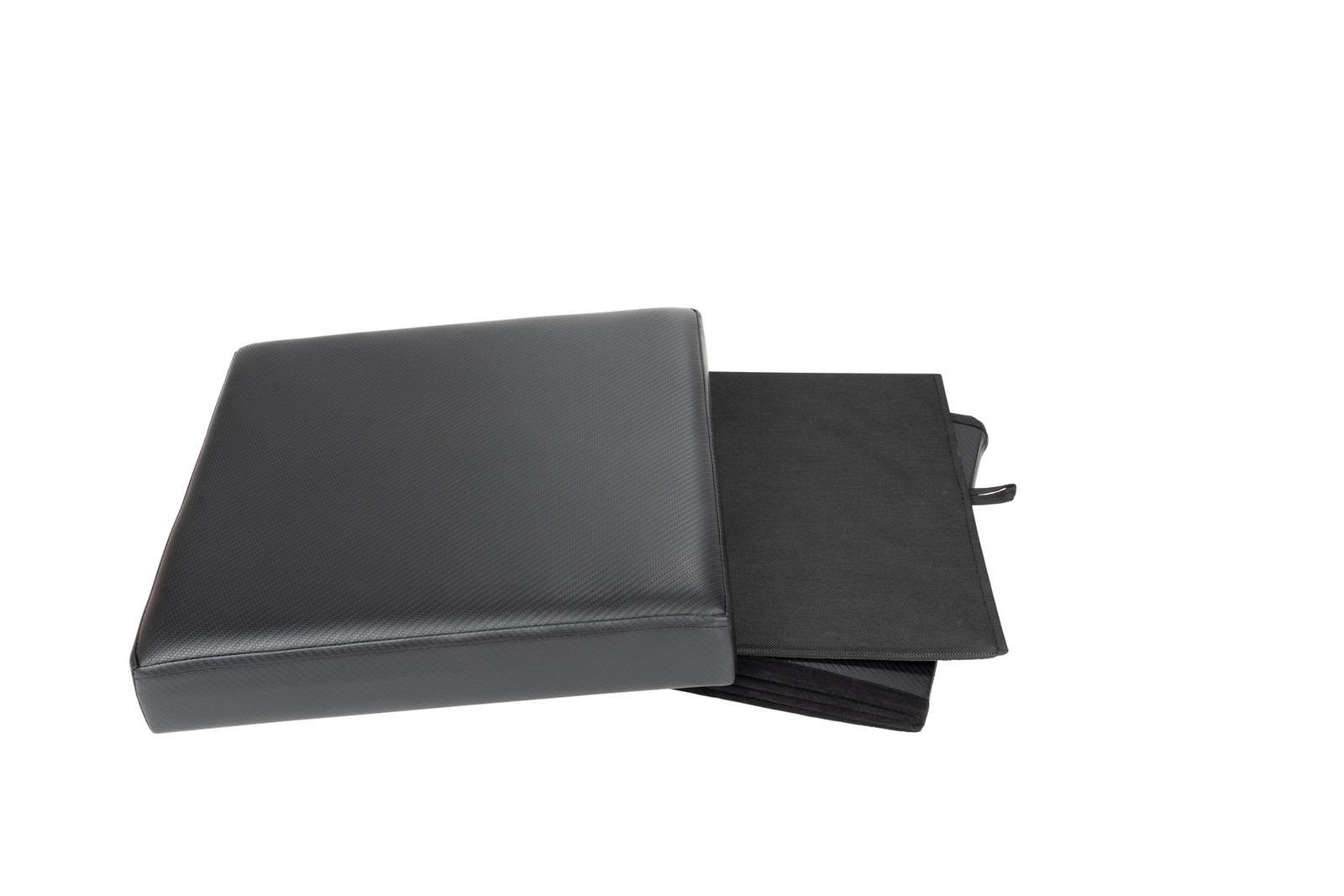 Collapsible Storage Ottoman Cream