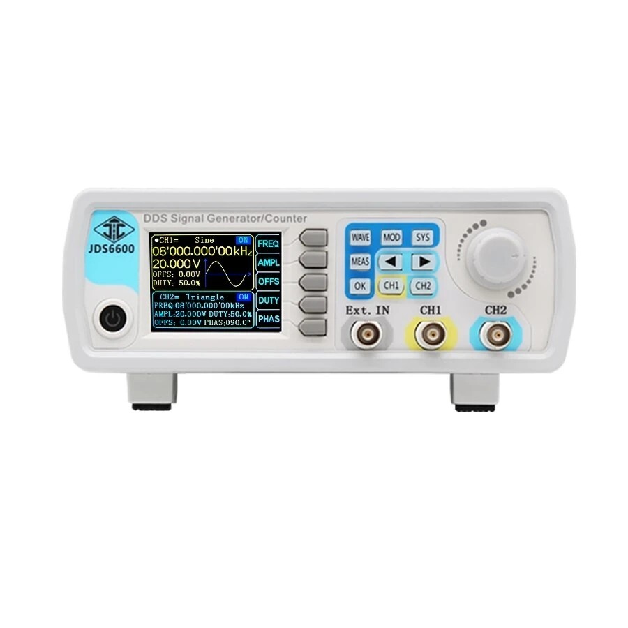 JDS6600 15MHz DDS Function Signal Generator CNC Arbitrary Waveform Pulse Wave
