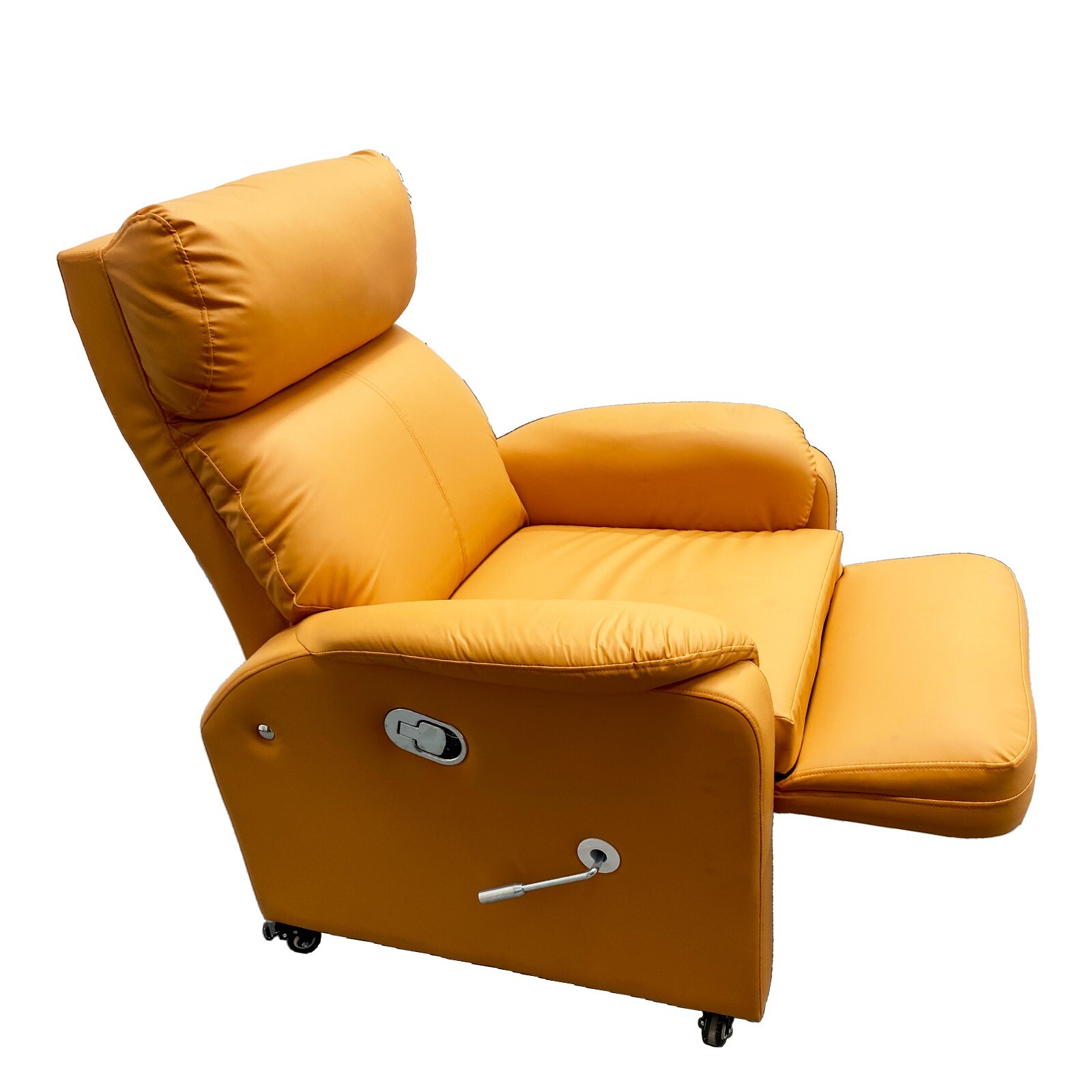 Multi-functional Sofa Chair Manual Adjust with Wheels Lazy Sofa Beauty Salon