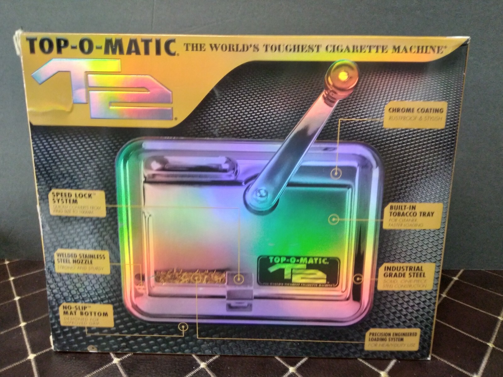 TOP TOP-O-MATIC T2 Cigarette Machine for Making King Size and 100MM Cigarettes 