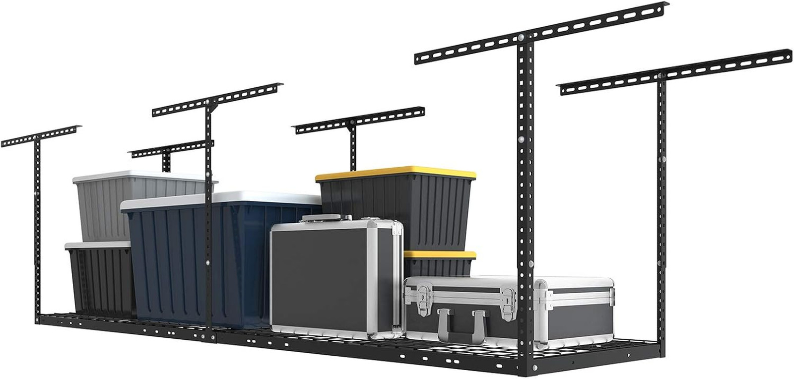 2X8 Garage Storage Rack, Adjustable Overhead Storage Organization System, Heavy