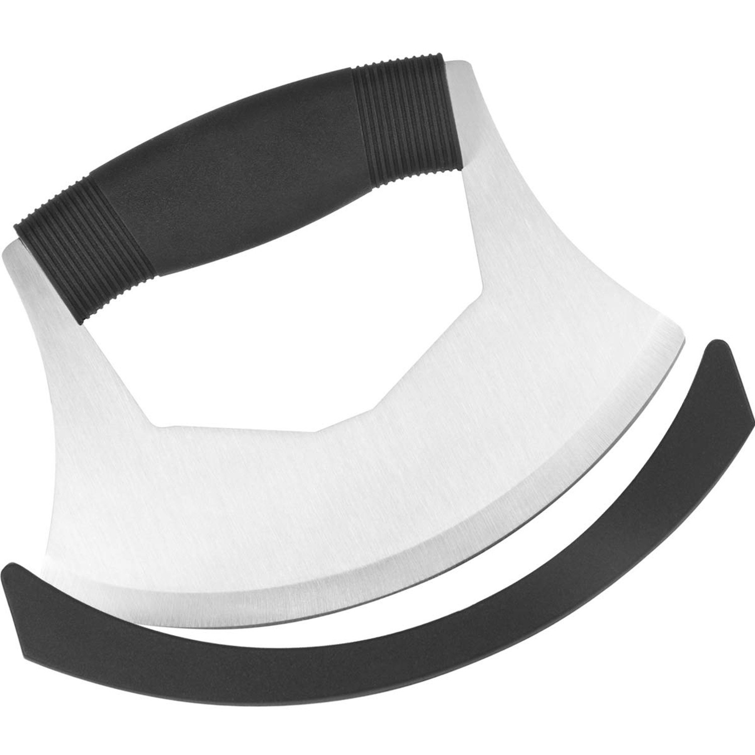 Mezzaluna Salad Chopper, Luxiv Salad Chopper Stainless Steel Mezzaluna Knife ...