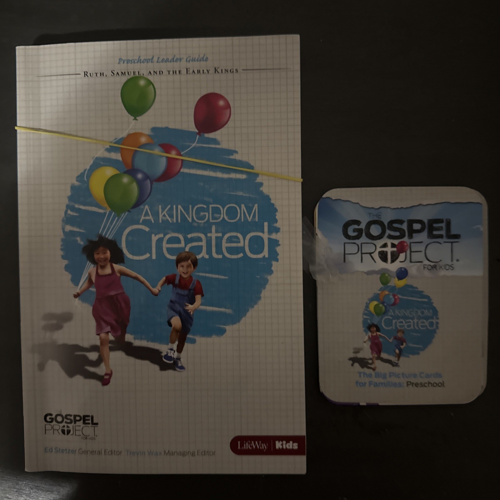 The Gospel Project; volume 4; Preschool Guide/Cards