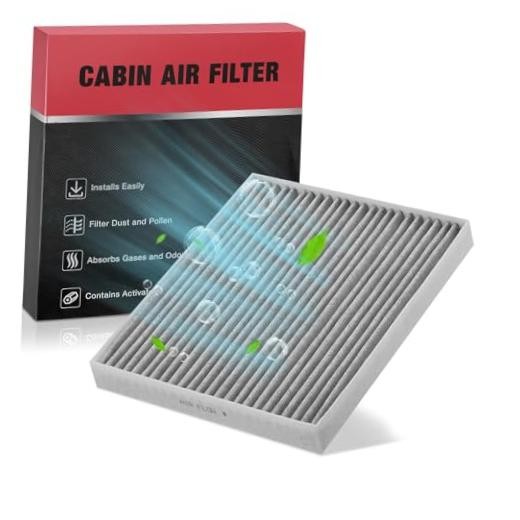 Cabin Air Filter with Activated Carbon Compatible 9.6" x 7.8" x 1.1" CF12058