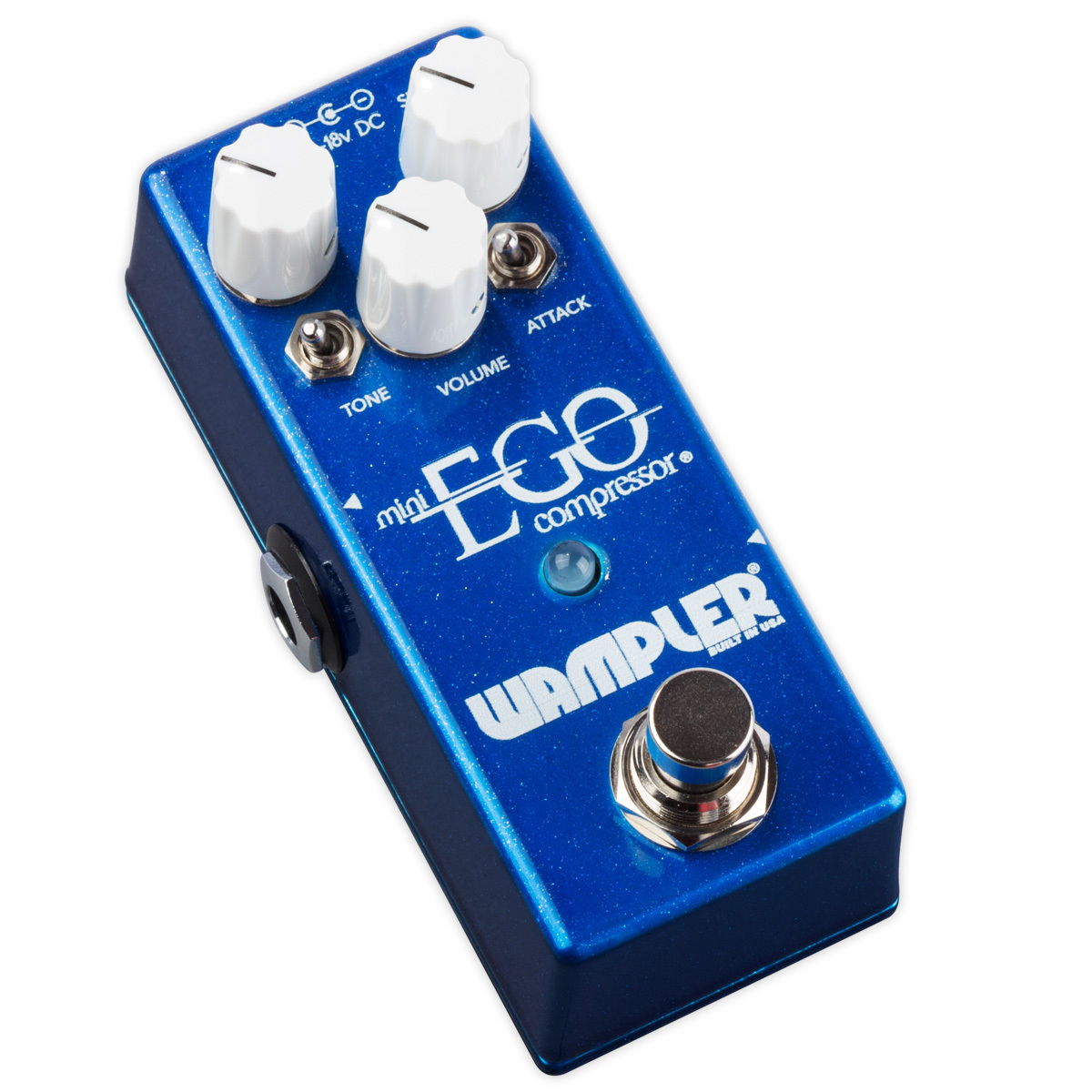 New Wampler Mini Ego Compressor Guitar Effects Pedal