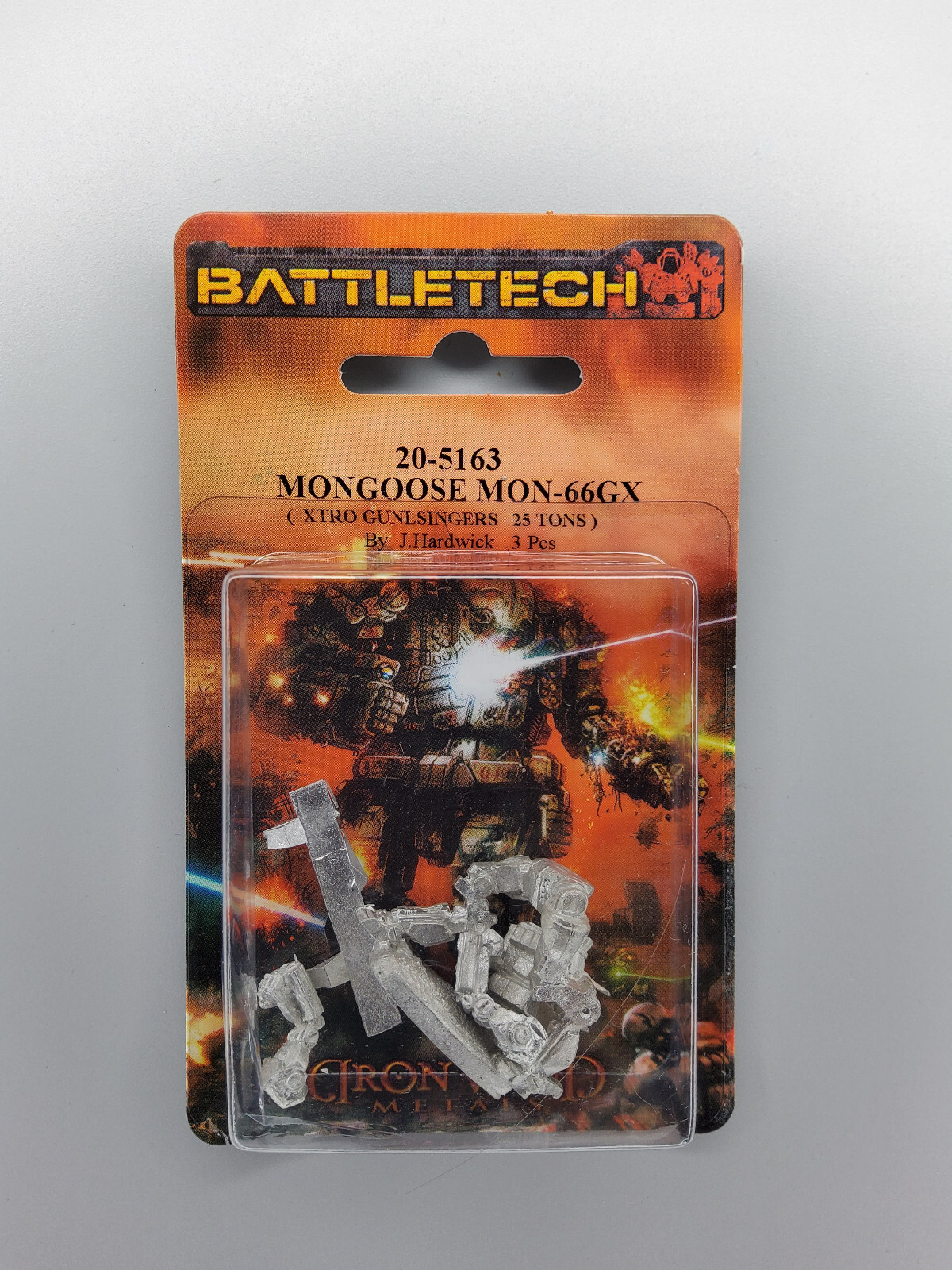 Battletech Miniatures - Mongoose Gunslinger MON-66GX - 20-5163  Iron Wind Metals