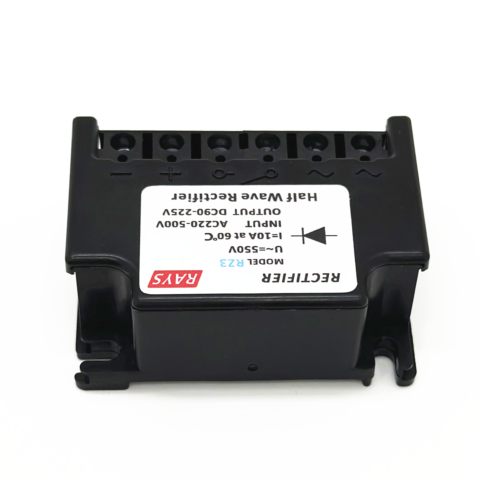 RAYS RZ3 Half Wave Rectifier module 550V 200-500VAC 90-225VDC I=10A