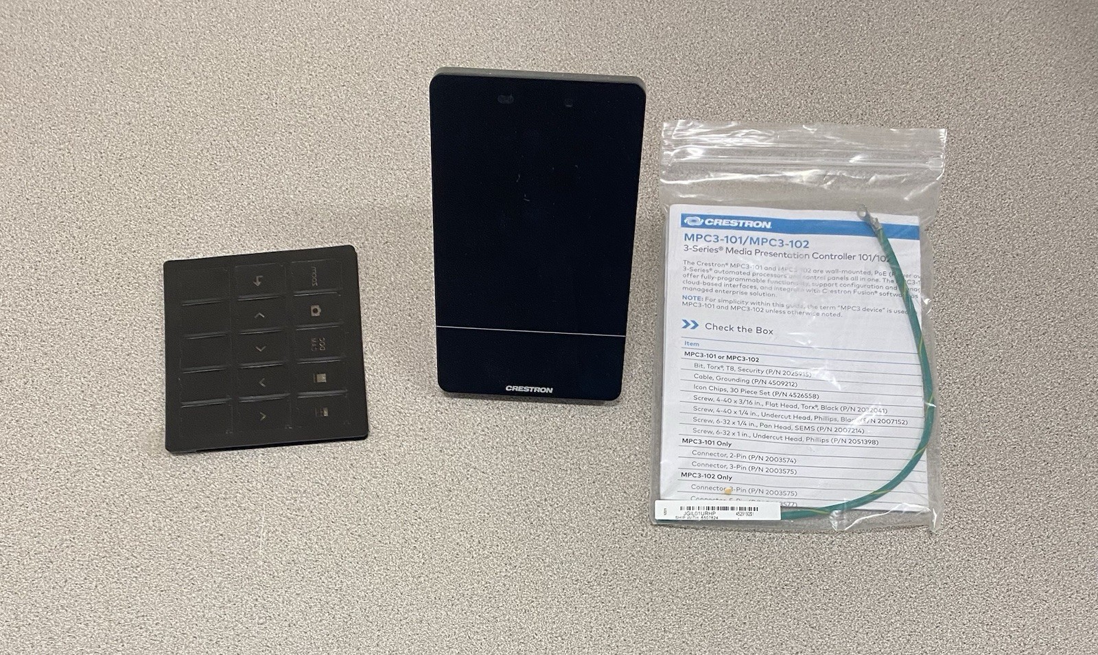 Crestron MPC3-101-B M201902001- Media Presentation Controller