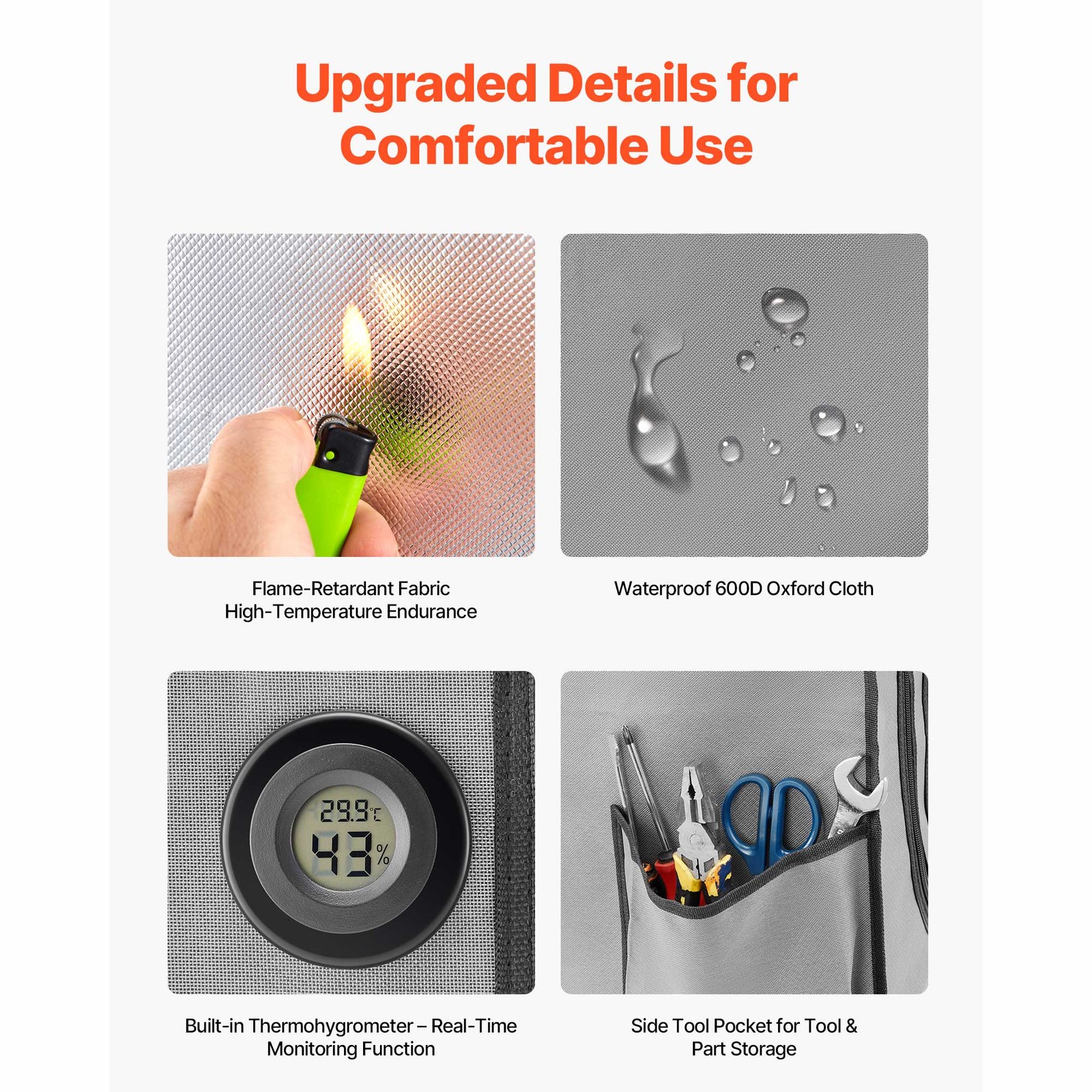 Uimoso 3D Printer Enclosure with Ventilation Compatible with Bambu Lab A1 Combo