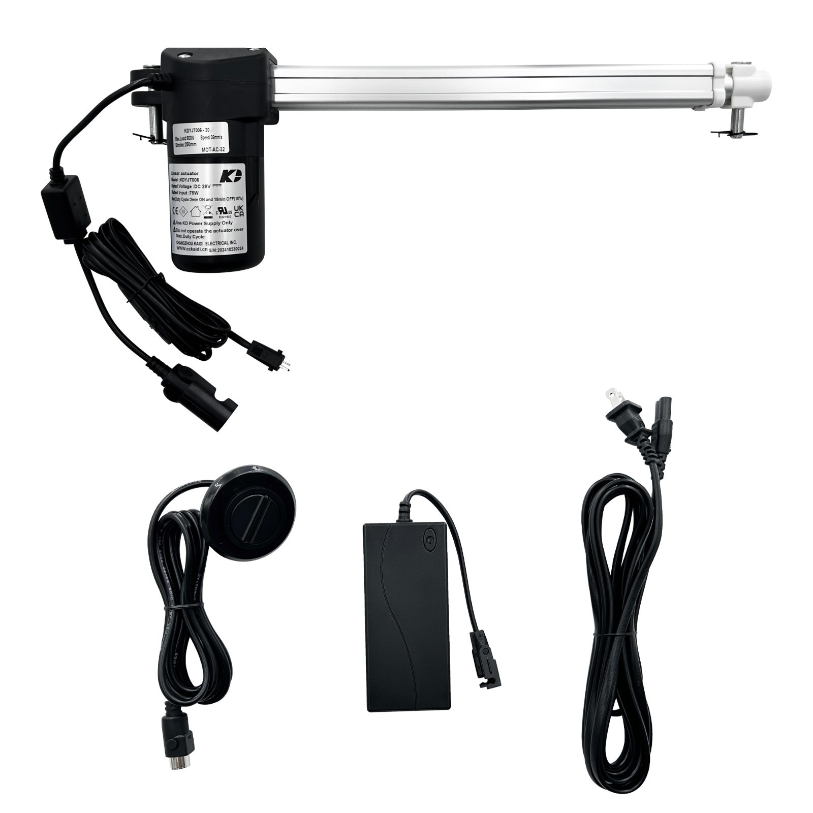Motor Model KDYJT006 KDYJT006-20 Linear Actuator for Power Recliner Lift Chair