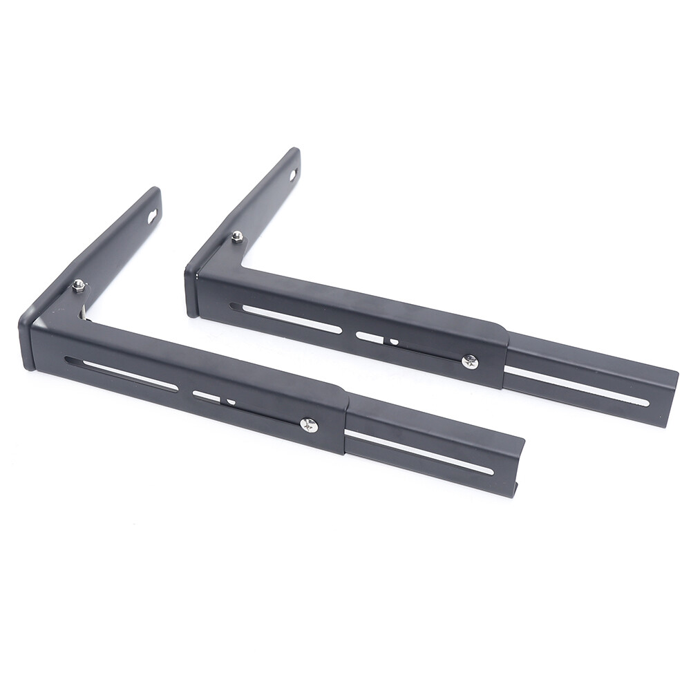 2-Pack Foldable Microwave Wall Mount Brackets Heavy-Duty 304 Stainless SteelUS