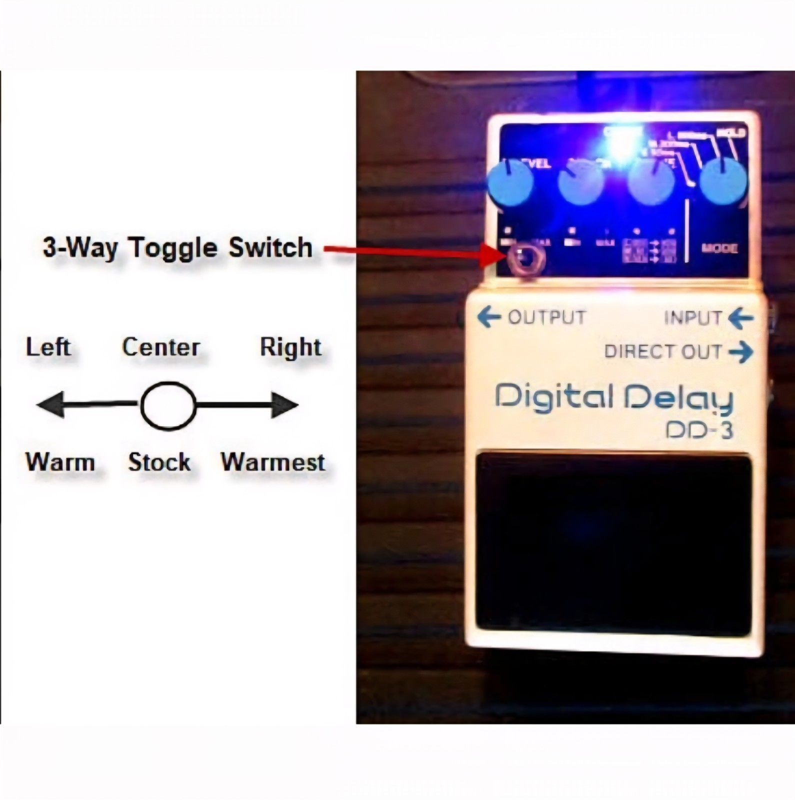 MIJ 1980's Boss DD-2 Digital Delay w/Modest Mike Mod!