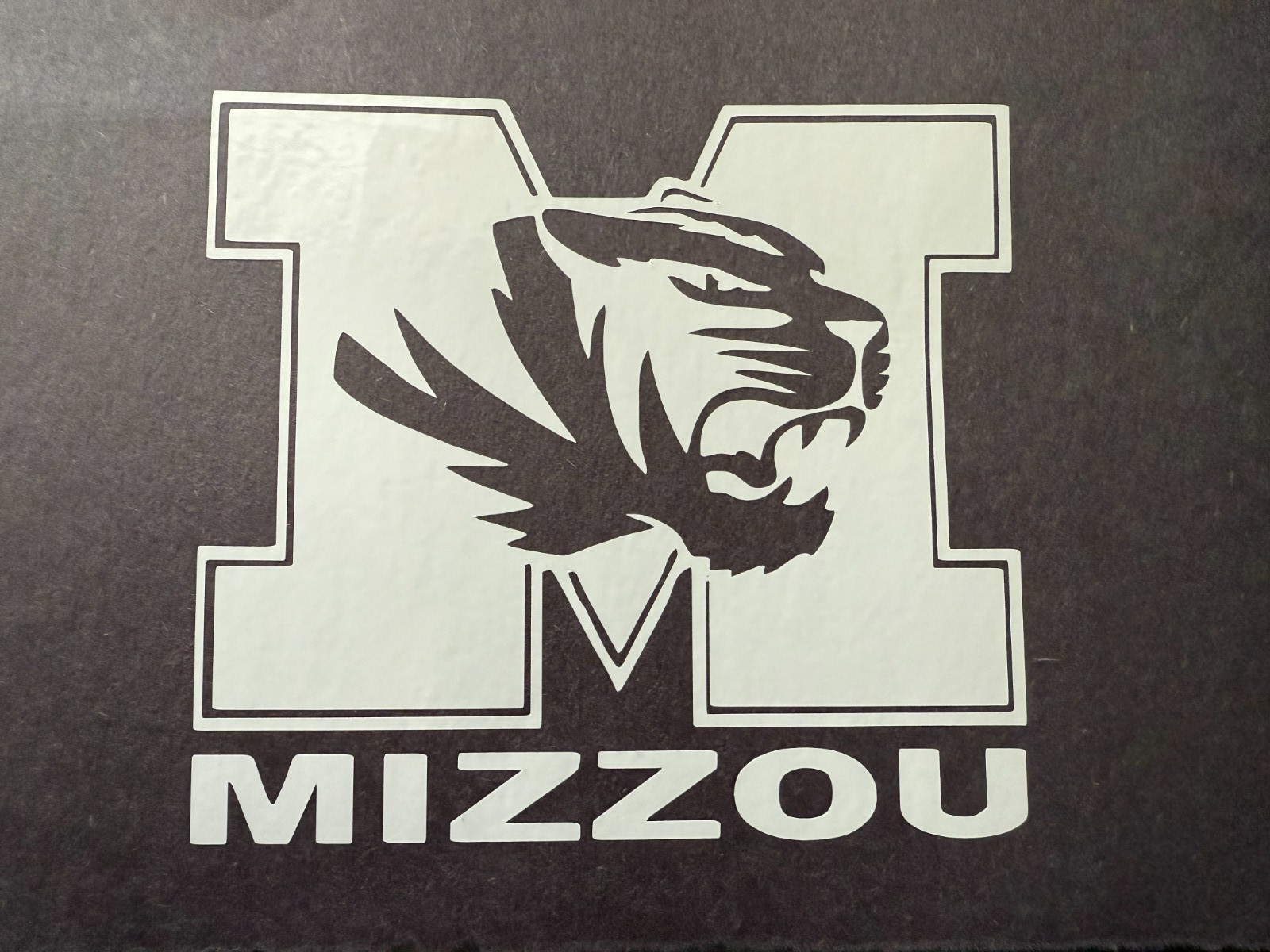 NCAA MISSOURI TIGERS VINYL STICKER DECAL