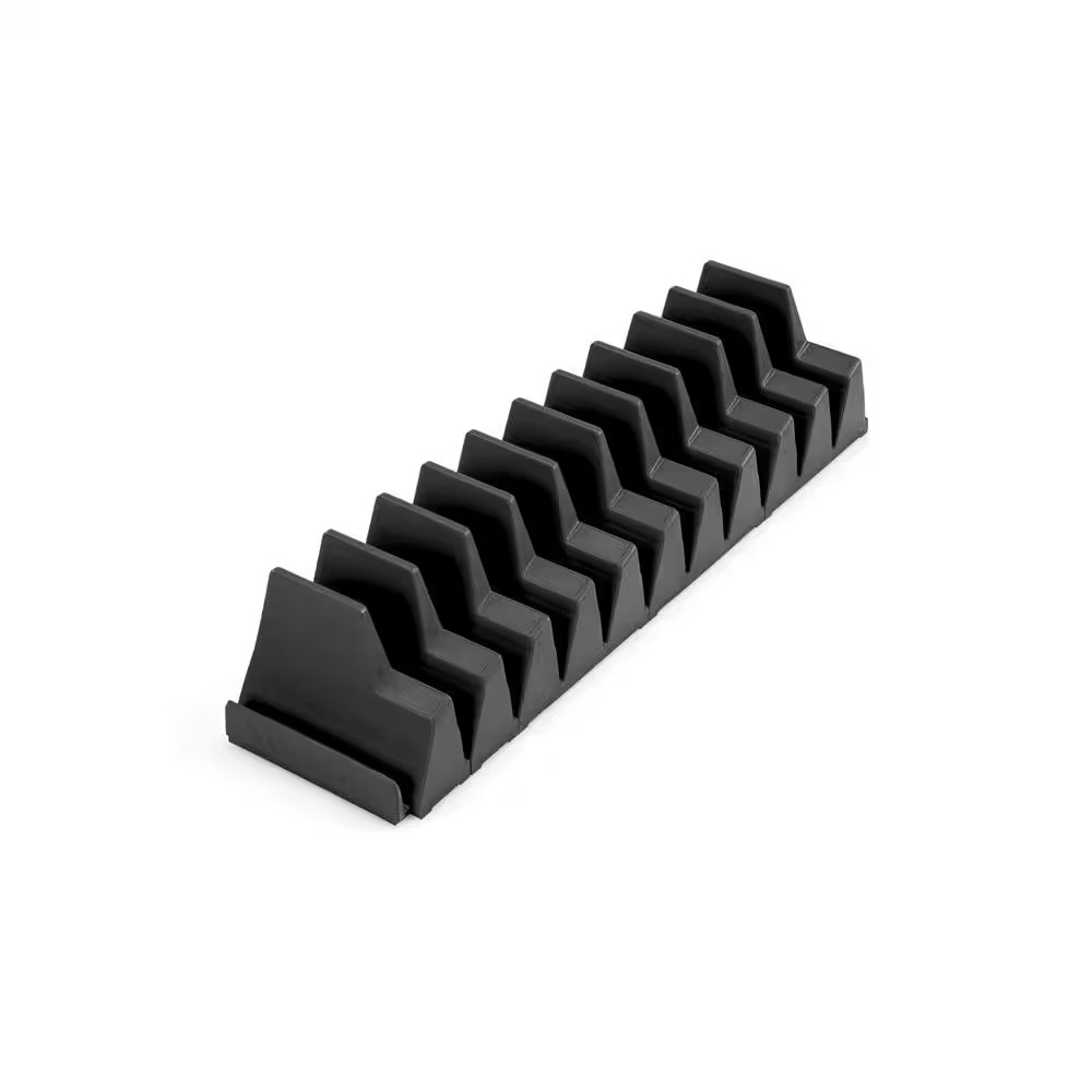 10-Tool Modular Slotted Organizer Set (Black)