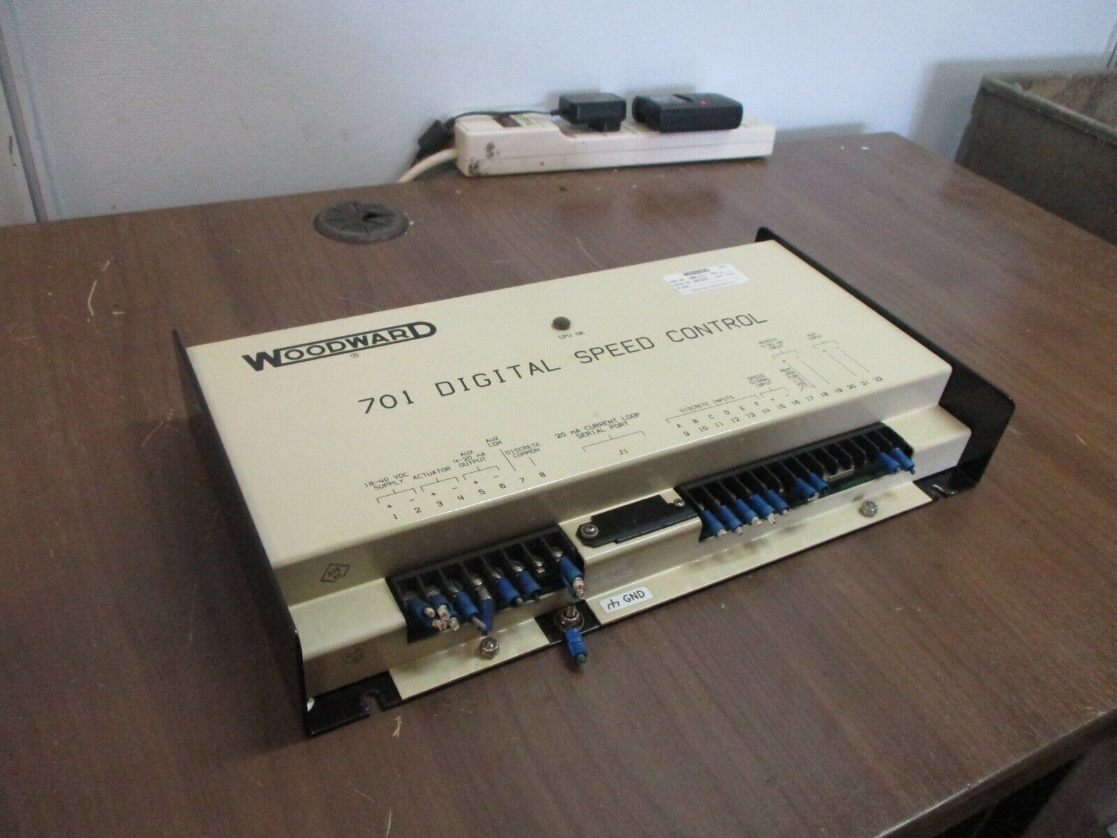 Woodward 701 Digital Speed Control 9905-211 Rev. J Used
